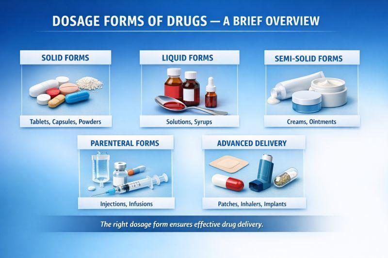 DOSAGE FORMS OD DRUGS